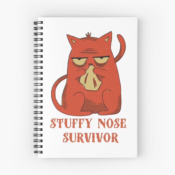 Item preview, Stuffy Nose Survivor Cold Flu designed and sold by justu-.