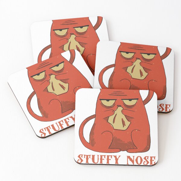 Item preview, Stuffy Nose Survivor Cold Flu designed and sold by justu-.