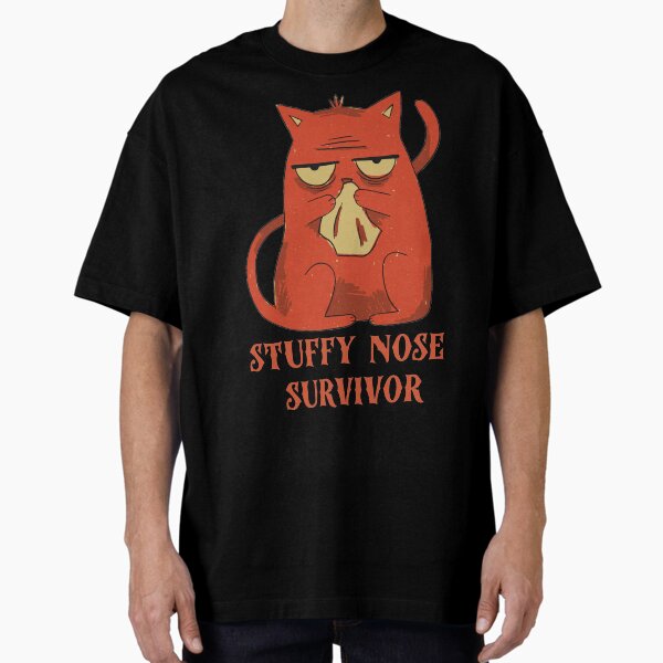 Item preview, Stuffy Nose Survivor Cold Flu designed and sold by justu-.