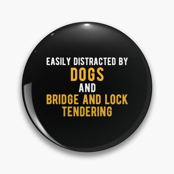 Item preview, Dog Lover Bridge and Lock Tender designed and sold by NestaReign.