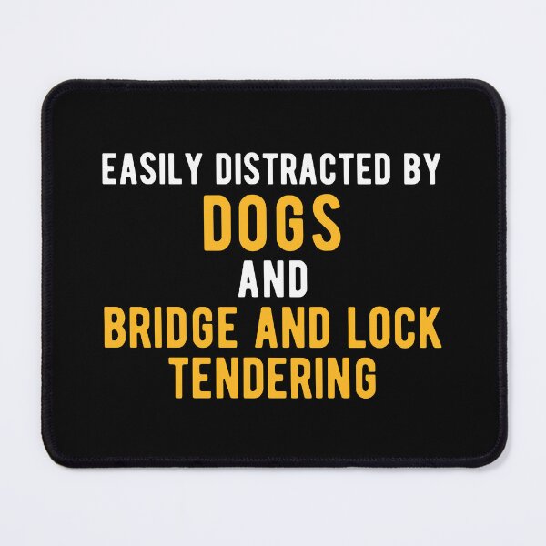 Item preview, Dog Lover Bridge and Lock Tender designed and sold by NestaReign.