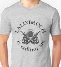 Lallybroch is calling me Unisex T-Shirt