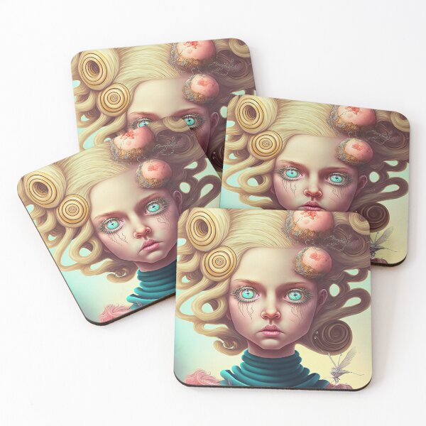 Item preview, Weird unusual face art designed and sold by mrlongfield.