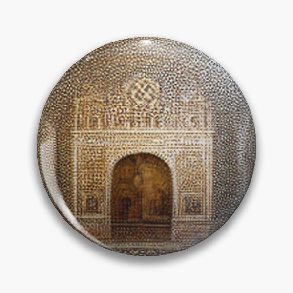 Item preview, mosaic of Al-Hamra Palace /castle and ancient Arab Islamic architecture designed and sold by MaissaArt.