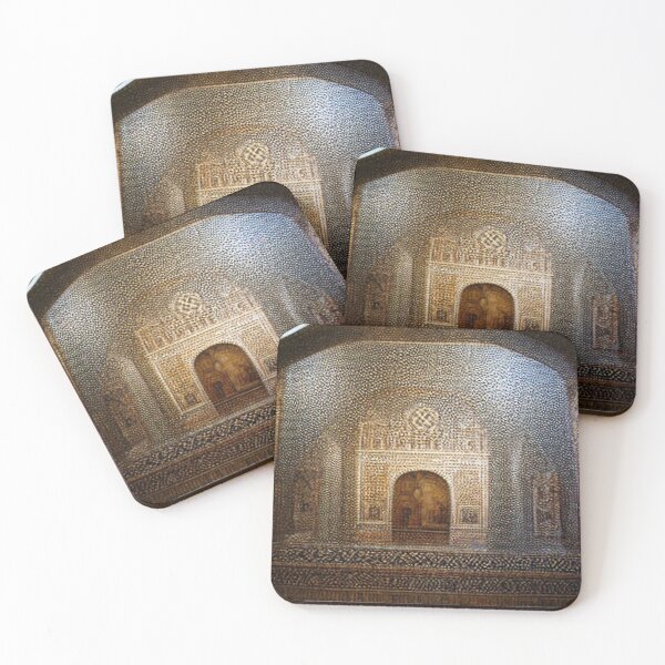 Item preview, mosaic of Al-Hamra Palace /castle and ancient Arab Islamic architecture designed and sold by MaissaArt.