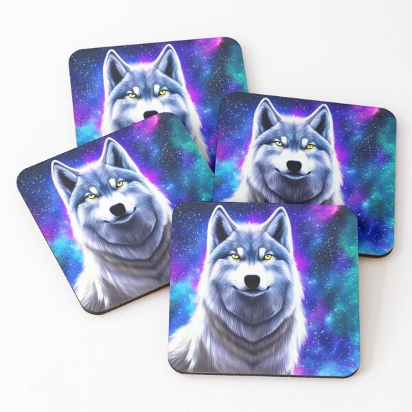 Item preview, Galaxy Wolf  designed and sold by MMwolfdogden.