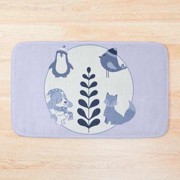 Item preview, Cozied up animals in winter designed and sold by BeCreativeArts.