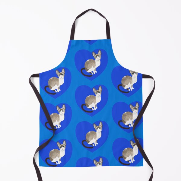 Item preview, Cornish Rex Pointed Kitten Blue designed and sold by Birgit Dugan.
