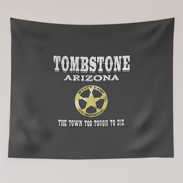Item preview, Tombstone. The Town too Tough to Die. designed and sold by robotrobotROBOT.