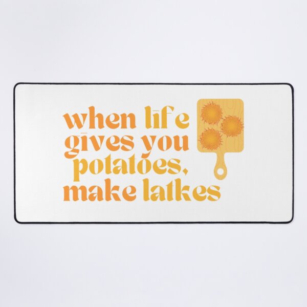 Item preview, When Life Gives You Potatoes, Make Latkes Hanukkah designed and sold by LanaGoodhelm.