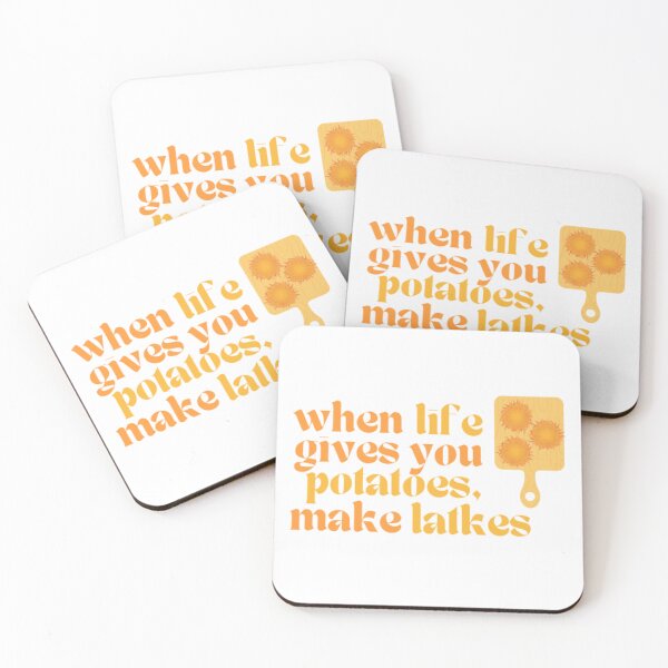 Item preview, When Life Gives You Potatoes, Make Latkes Hanukkah designed and sold by LanaGoodhelm.