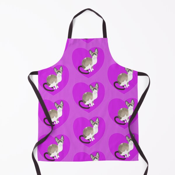 Item preview, Cornish Rex Pointed Kitten Pink designed and sold by Birgit Dugan.