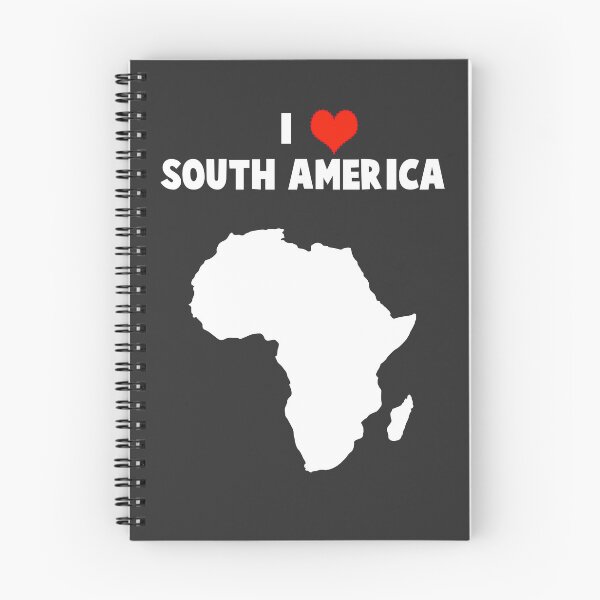Item preview, I Love South America Mixed Up Map designed and sold by bullshirter.