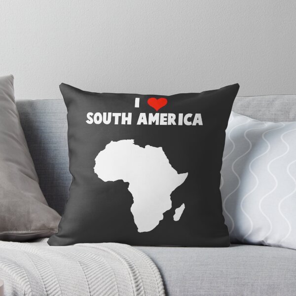 Item preview, I Love South America Mixed Up Map designed and sold by bullshirter.