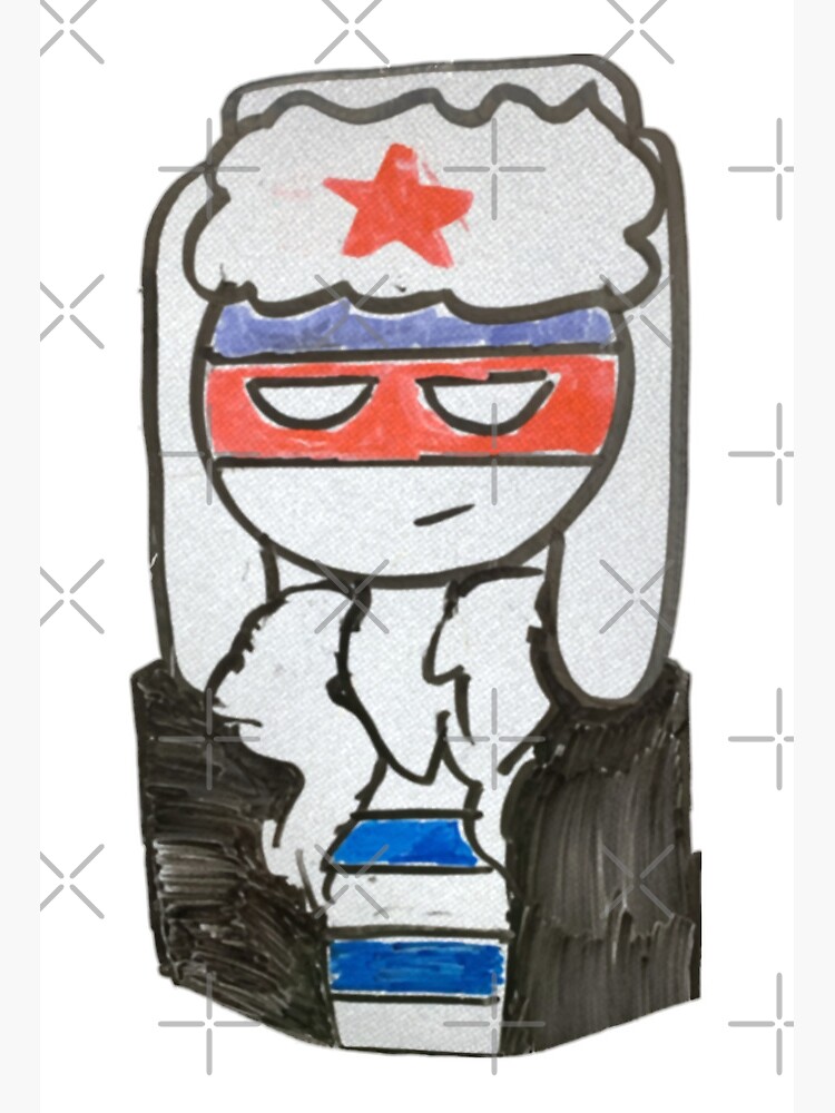 Countryhumans - Russia | Art Board Print