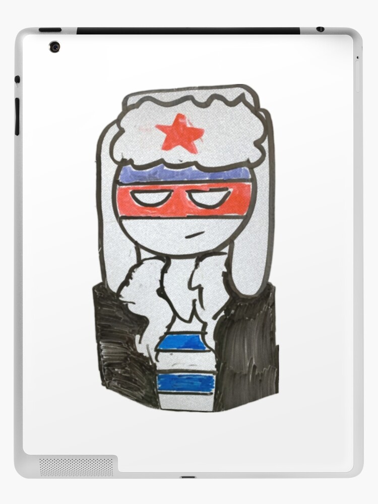 Russia Countryhumans: Lind Countryhumans notebook , hand artwork glossy  cover painted by Blaykinn , large Lind 120 pages 6x9 inch