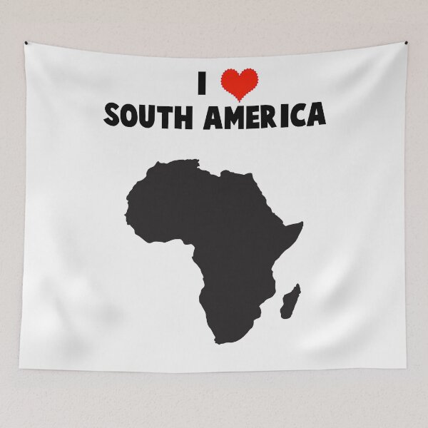 Item preview, I Love South America designed and sold by bullshirter.