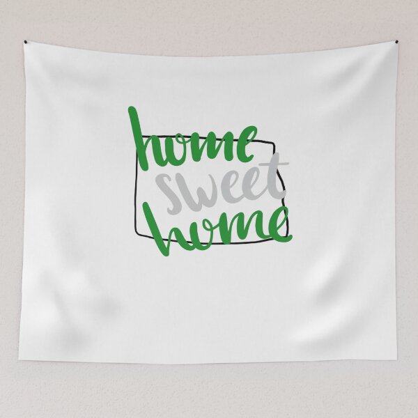 Item preview, Home Sweet Home North Dakota designed and sold by arielmacon.