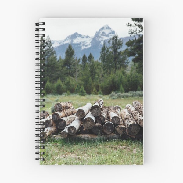Item preview, Grand Tetons Wood Stack designed and sold by mirmirkane.