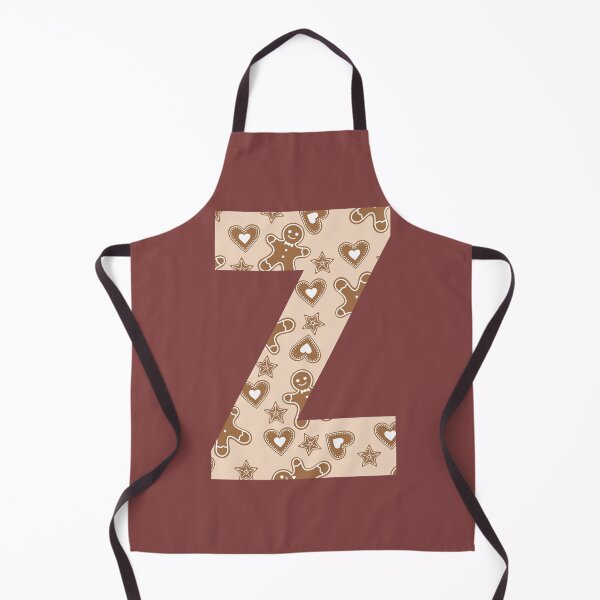 Item preview, Gingerbread Pattern Monogram Letter Z designed and sold by Coffee Lifestyle.