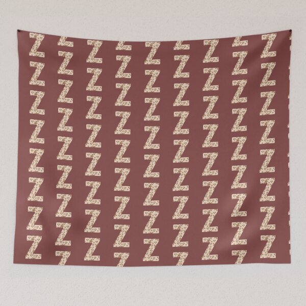 Item preview, Gingerbread Pattern Monogram Letter Z designed and sold by Coffee Lifestyle.