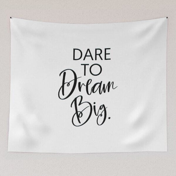 Item preview, dare to dream big designed and sold by lunacarter.