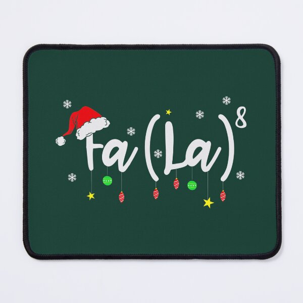 Item preview, Funny Christmas Holiday Falalalala Christmas Math designed and sold by malconerh.