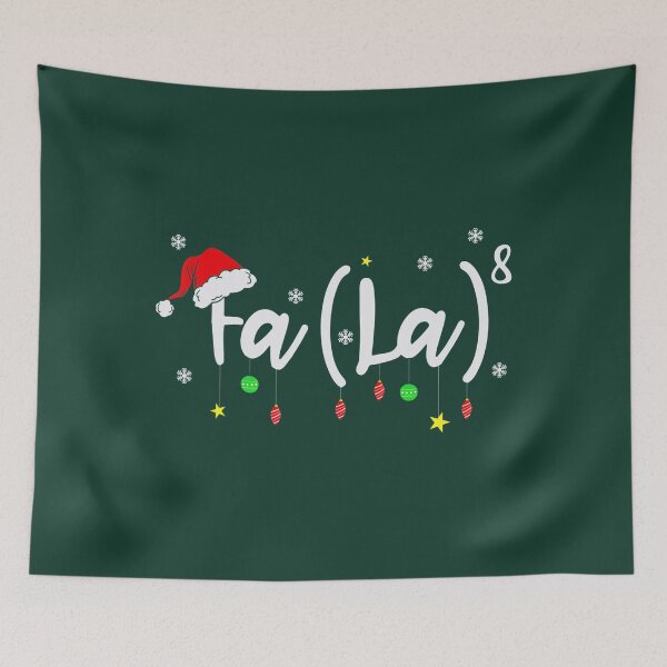 Item preview, Funny Christmas Holiday Falalalala Christmas Math designed and sold by malconerh.