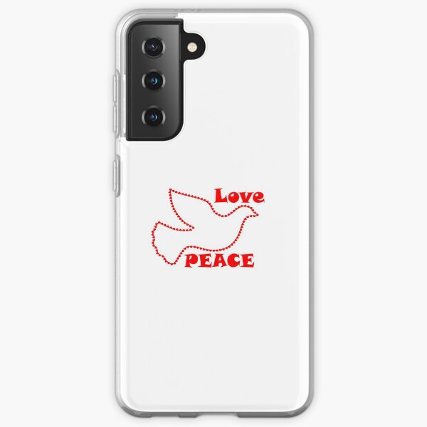 Love & Peace Samsung Galaxy Soft Case