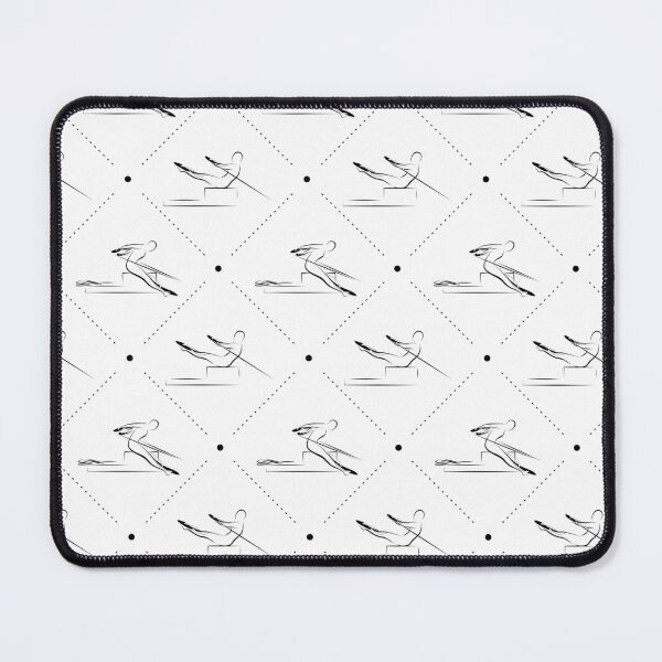 Item preview, Pilates poses pattern designed and sold by sashica.