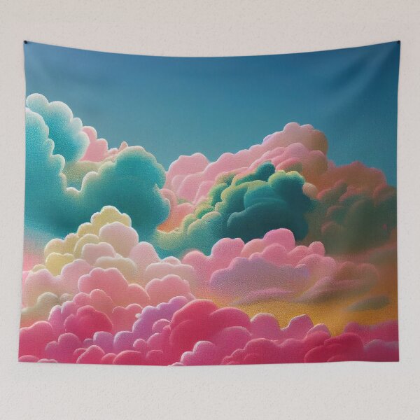 Item preview, Puff Clouds of Color & Sky designed and sold by StudioArt63.