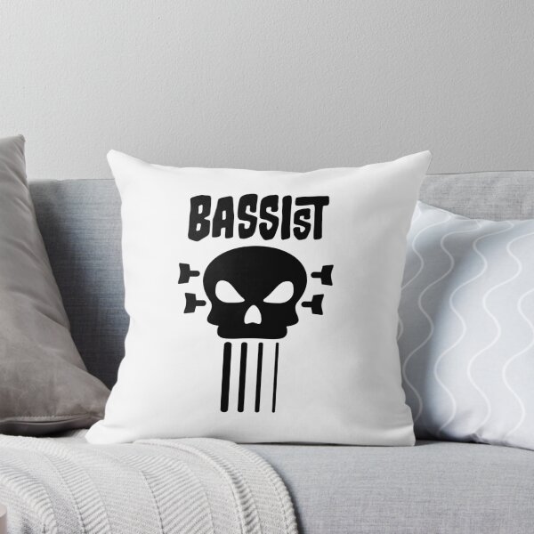 Item preview, Bassist and skull designed and sold by chrisbears.
