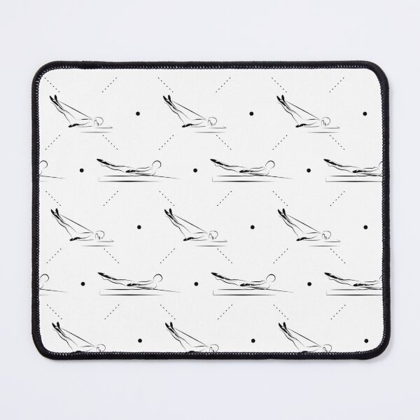 Item preview, Pilates poses pattern designed and sold by sashica.