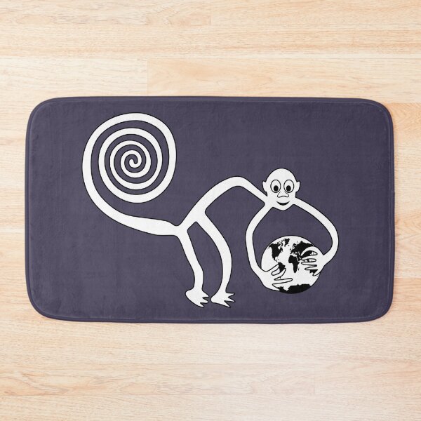 Item preview, Monkey with the Earth in hands designed and sold by siloto.
