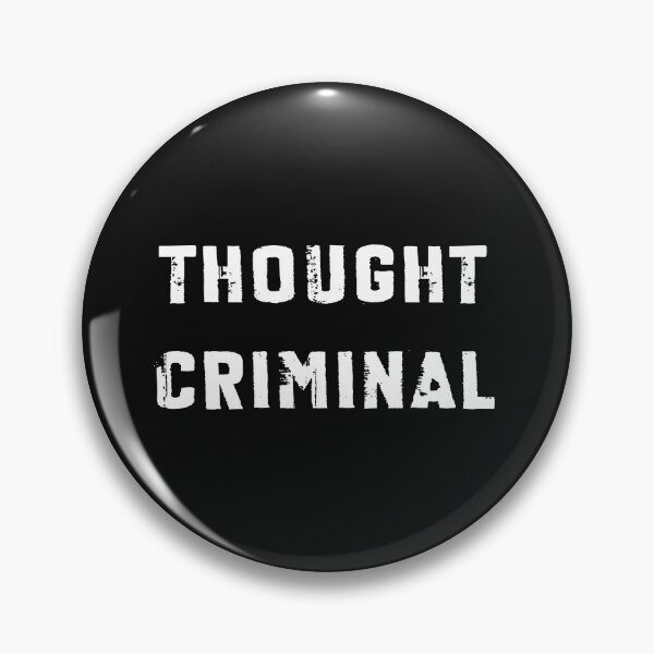 Item preview, THOUGHT CRIMINAL designed and sold by ACME PROPAGANDAWORX.
