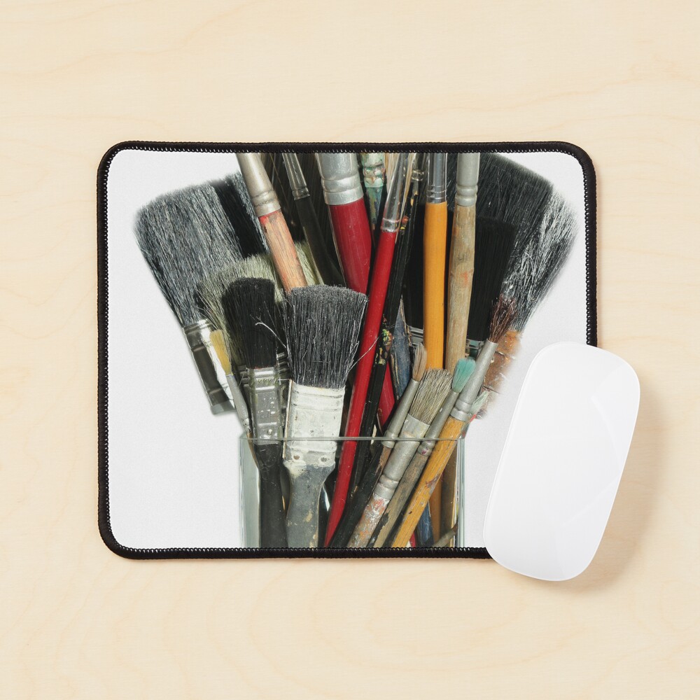 Paint brushes - No background Art Print for Sale by LeighsDesigns