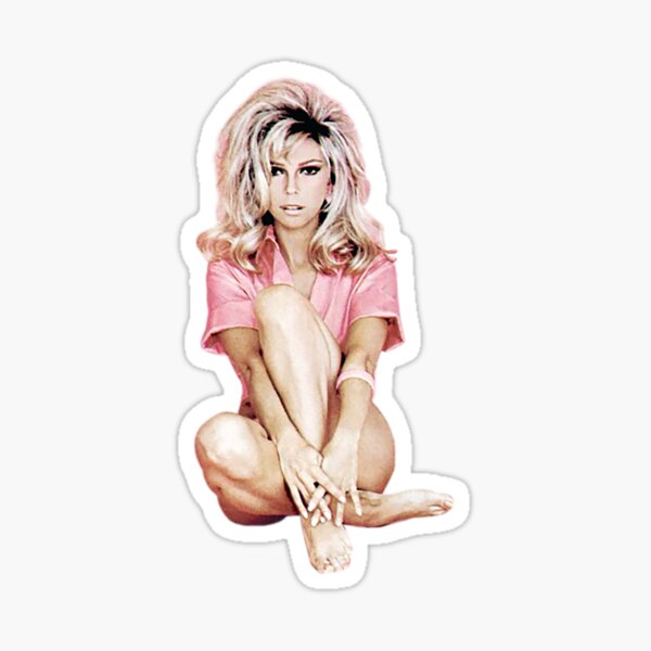 "Nancy Sinatra" Sticker for Sale by factoryofskulls Redbubble