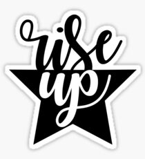 rise up Sticker