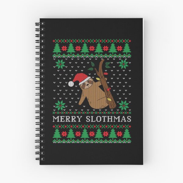 Item preview, Merry Slothmas Ugly Sweater designed and sold by Sunset Design.