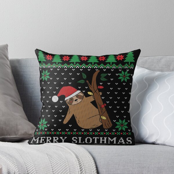 Item preview, Merry Slothmas Ugly Sweater designed and sold by Sunset Design.