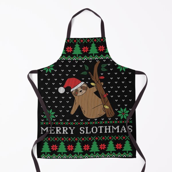 Item preview, Merry Slothmas Ugly Sweater designed and sold by Sunset Design.
