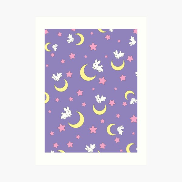 Rabbit of the Moon Art Print