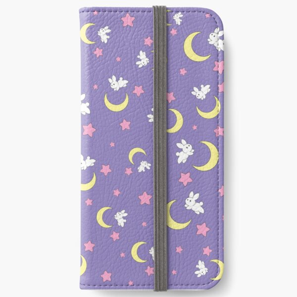 Conejo de la luna Fundas tarjetero para iPhone