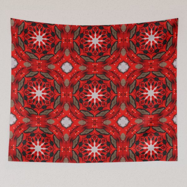 Item preview, Red Christmas Cozy Coffee Cappuccino Milk Foam Pattern No3 designed and sold by Atomura.