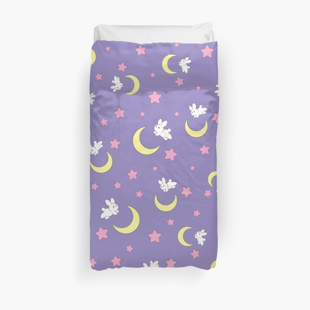 Rabbit of the Moon Duvet Cover