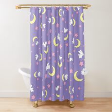 Rabbit of the Moon Shower Curtain