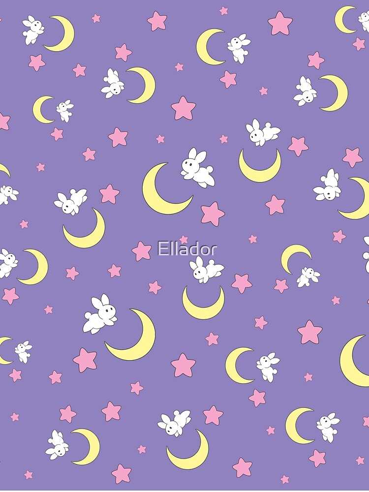 Thumbnail 3 of 3, Scarf, Rabbit of the Moon designed and sold by Ellador.