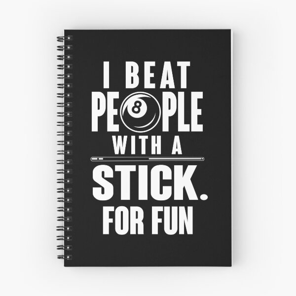 Artikelvorschau, Billards - I beat people with a stick. For fun entworfen und verkauft von nektarinchen.