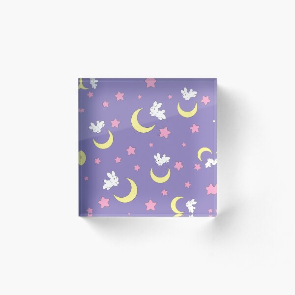 Rabbit of the Moon Acrylic Block