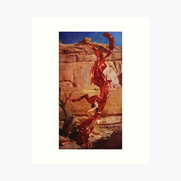 Saturn Ascends Art Print